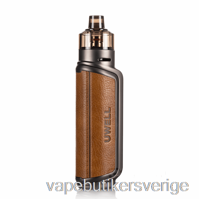 Vape Sverige Uwell Aeglos P1 80w Pod Mod Kit Saddle Tan